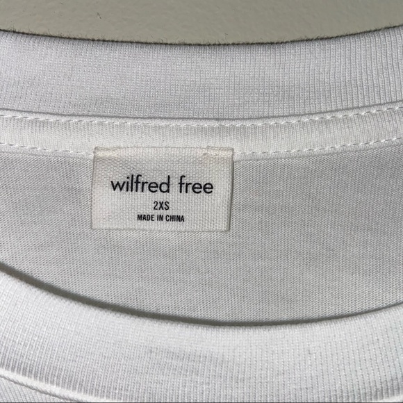 wilfred free weekend white tee - Picture 2 of 3
